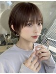 髪質改善/大人ガーリー/似合わせカット/ショートボブ/前髪/仙台