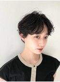 肌映えショート×イルミナカラー