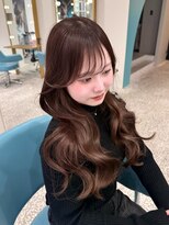 ボタン 熊本(VOTAN)&nbsp;水光カラー/レイヤーカット/髪質改善/中明度/韓国ヨシンモリ