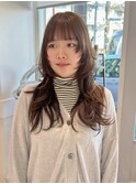【SAKI】韓国ハッシュカット/韓国レイヤー/ロングウルフ