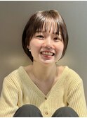 前髪ありショートショートボブ