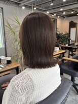 バトー バイ トリコ 船橋北口店(BATEAU by tricot)&nbsp;#外ハネ重め×オリーブベージュ