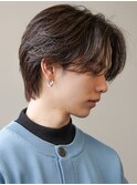 センターパート/ニュアンスパーマ/フェザーパーマ/men's
