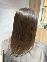 アビーヘアー 住吉店(abie hair)&nbsp;ミルクブラウンカラー
