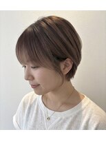 ルアン(Leun) 丸みショート,20代,30代,40代,50代