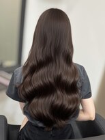 AMATELAS S 新宿/髪質改善/縮毛矯正/カラー/レイヤーカット【8/31 NEWOPEN（予定）】&nbsp;AMATELAS/コックリ可愛いチョコレートブラウン/