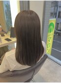 イノアカラー×透け感ブラウンベージュ