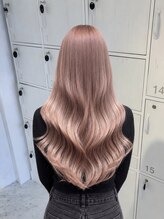 アース 栄店(HAIR&MAKE EARTH)&nbsp;柔らかく透ける。ラベンダーピンクベージュ