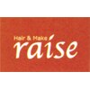 ヘアアンドメイクレイズ(HAIR&MAKE raise)のお店ロゴ