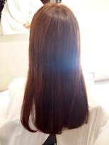 ルクス(Rks) Aラインのグレージュロング