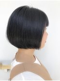 【山崎 輝】大人かわいい丸みショートボブ