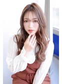 『LOBBY』田野上 愛されロングウェーブ×シースルーバング