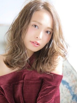 ロンド レグリーズ 立川(Lond leglise) 韓国レイヤー/グレージュ/顔周り/フェイスレイヤー/ミディアム