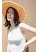 マッシュウルフベージュくすみカラーラベージュラベンダーピンク