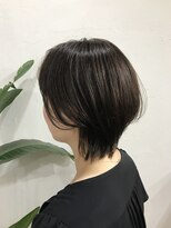 アリウス(ALIUS by posh) 【ALIUS 池袋 小川】ショート×シアーカラーオリーブ