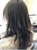 大人ヘルシースタイル☆外国人風アッシュブラウン×ツヤロング