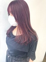 ジェム(GEM) ラベンダーピンク/ブリーチ1回/ワンカールstyle