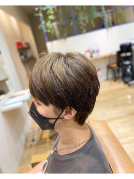 ヘアートゥリース 武蔵小杉店(hair trees) マッシュショートスタイル