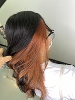 ウィールスター(Wealstar)&nbsp;wealstar天王寺/あべの　インナーカラーオレンジ