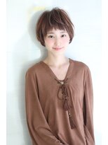 オーロ(ORO) カジュアルすぎないベビーバングショコラベージュ