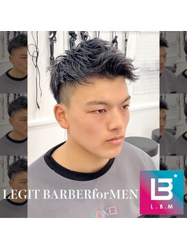 レジット メンズ ヘアサロン(LEGIT MEN's HAIR SALON) ラウンドアップバングショート