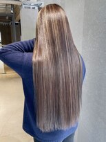 アイティーバイアルバム 八王子店(IT by ALBUM)&nbsp;ハイライト_ホワイトグレージュネビージュこなれミディ_ba396894