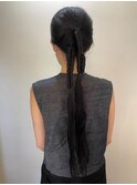 【CANNA/代官山】二つ結び特殊編み込み