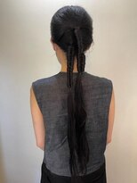 カンナ オーガニック ヘアデザイン(CANNA ORGANIC & HAIR DESIGN)&nbsp;【CANNA/代官山】二つ結び特殊編み込み