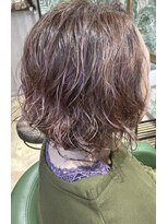マドゥーズ ヘアショップ(Madoo's hair shop)&nbsp;ホワイトピンクパーマ