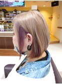 パープルｘピンク　インナーカラー