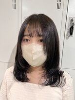 アッシュ 吉祥寺店(Ash)&nbsp;【赤みを消す】グレージュ×お顔周りレイヤー