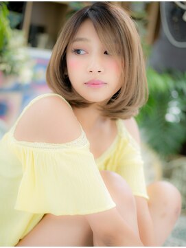 カバーヘア イヴ 戸頭店(COVER HAIR EVE) ヘルシースタイル外国人風ハイトーンカラーc5戸頭20代30代40代