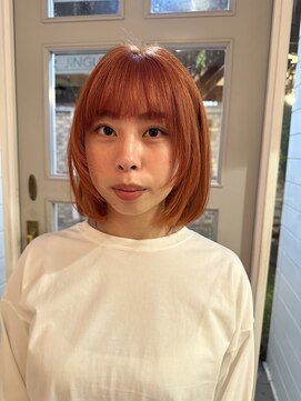 ガーランド (Garland) オレンジボブレイヤー/表参道