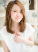 インナーカラーくせ毛風小顔ミルキーベージュc5上尾20代30代40代