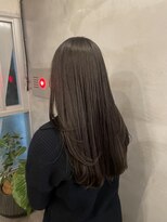 リリアーナ(LILIANA)&nbsp;暗髪 透明感カラー アッシュカラー 髪質改善 縮毛矯正 韓国ヘア