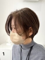 スイ(suiw)&nbsp;前髪長めミセスボブ【suiw】昭和町/天王寺/卵型にオススメ