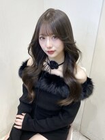韓国 ワンホン くびれヘア グレージュ 【Chisa】