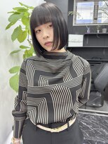 チュダック(ChuDuck)&nbsp;韓国風《タッセルボブ》ハイトーン/ケアブリーチ/ダブルカラー