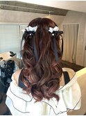 巻き下ろしリボンアレンジ　moro