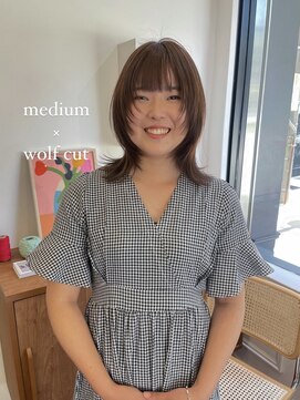 ヘアーアイスカルテット(HAIR ICI QUARTET) 20代30代大人可愛い小顔カット切りっぱなしレイヤー