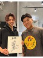 ガガ バイ ラシルフィード(GAGA by lasylphide)&nbsp;担当させて頂いていた千葉ロッテマリーンズ松川虎生選手