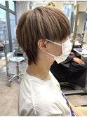 天神ニュアンスパーマミディアムセンターパートツイストパーマ★