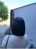 イメチェン/ホワイトブロンド/外ハネボブ/美髪/草津/南草津
