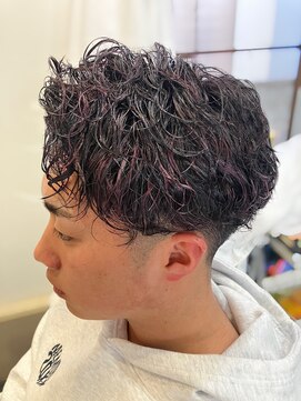 ダピエス(da pie'ce) メンズメッシュパーマ