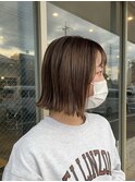 切りっぱなしボブ