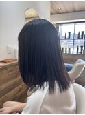 切りっぱなしボブ