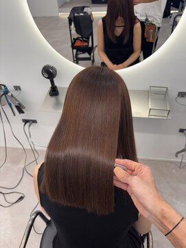 メルバイグラフ 梅田(mel by GRAFF) 【髪質改善】縮毛矯正/ロング/ミディアム/ボブ