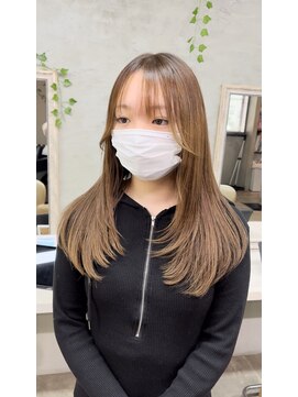 ヘアーアンドケアブラスト(HAIR CARE Blast) ブリーチなしカラー/ミルクティーベージュ/20代30代