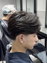 テクト バイアッシュ 吉祥寺店(Tect by Ash)&nbsp;海外風ニュアンスパーマセンターパートテーパーフェード
