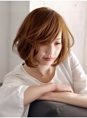 柔らかニュアンスボブ